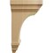 Ekena Millwork 5"W x 5 3/4"D x 10"H Medium Jefferson Wood Corbel, Cherry CORW05X05X10JECH - alternate 3